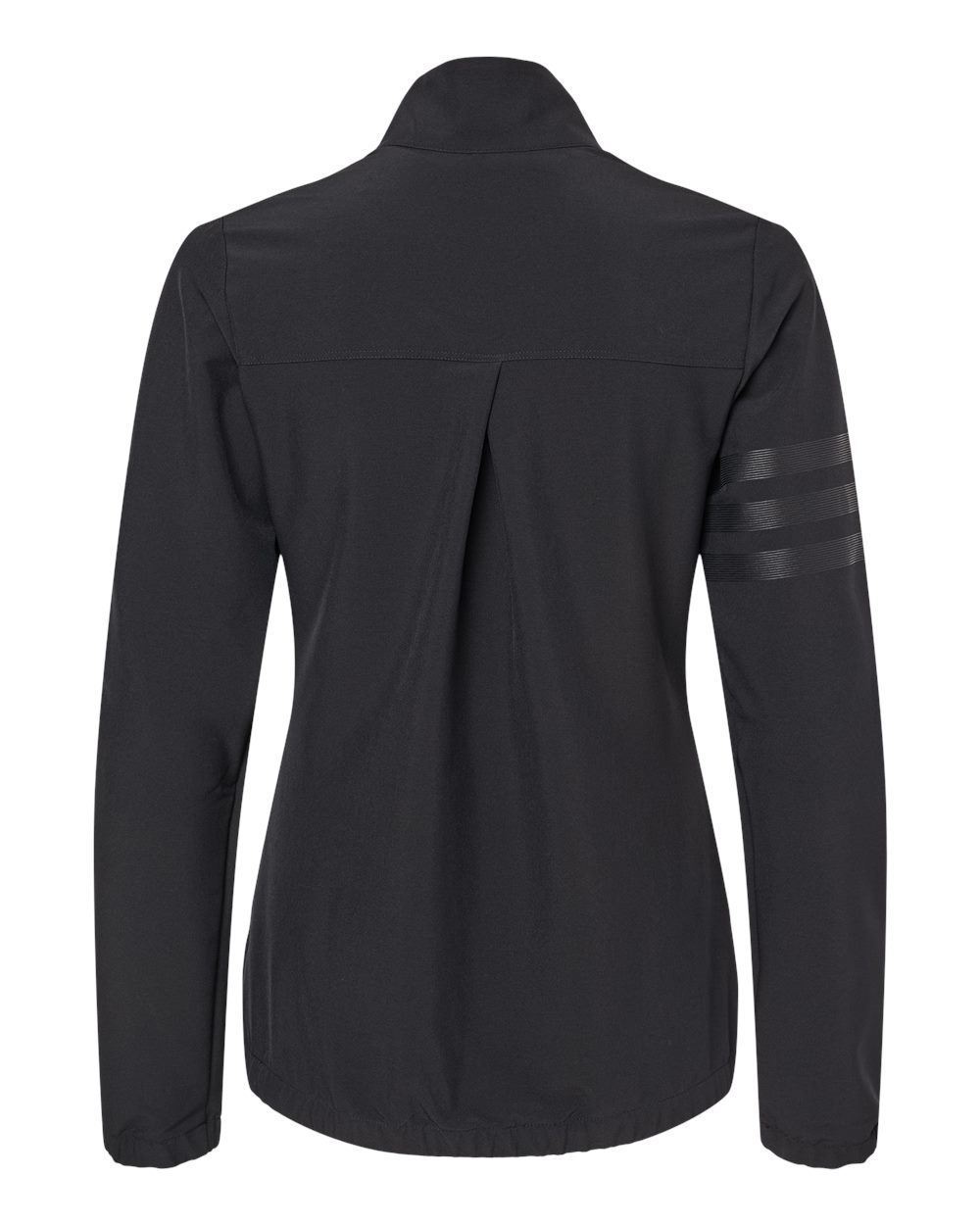 Adidas Women's Wind Resistant Full-Zip Jacket - A268 Black- Black