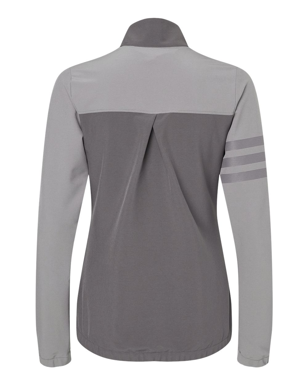 Adidas Women's Wind Resistant Full-Zip Jacket - A268 Grey Five- Grey Three