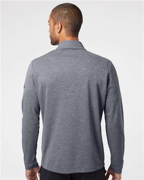 Adidas Lightweight Quarter-Zip Pullover - A280 Black Heather- Carbon