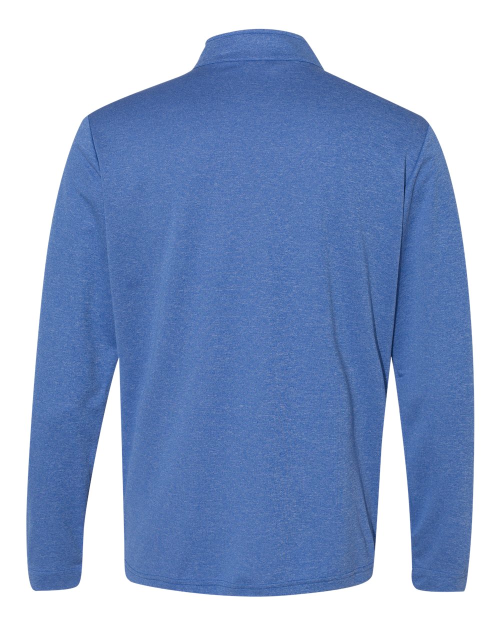 Adidas Lightweight Quarter-Zip Pullover - A280 Collegiate Royal Heather- Carbon