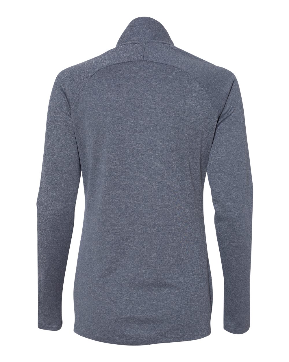 Adidas Women's Lightweight Quarter-Zip Pullover - A281 Collegiate Navy Heather- Carbon