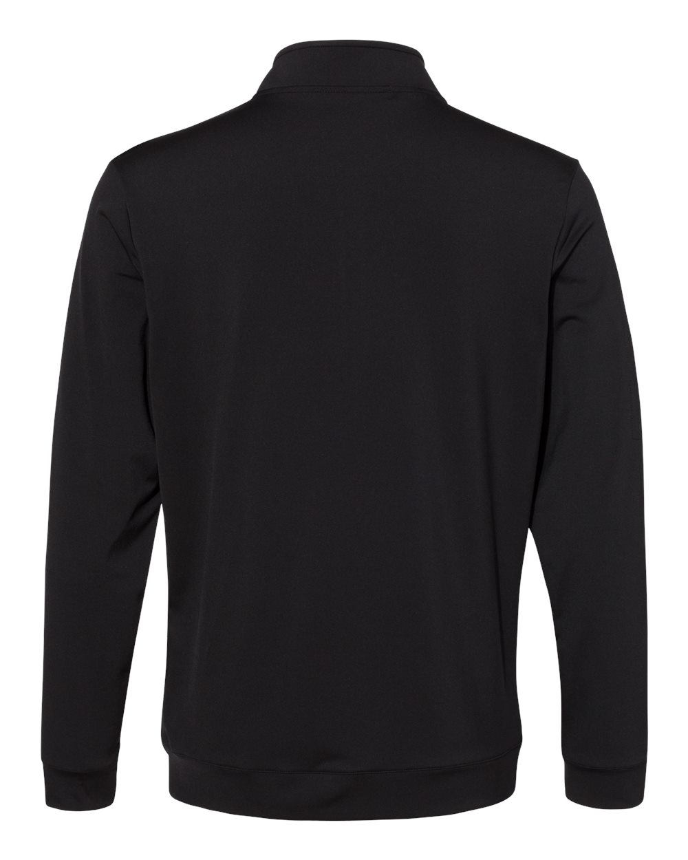 Adidas Men's Textured Quarter-Zip Pullover - A295 Black