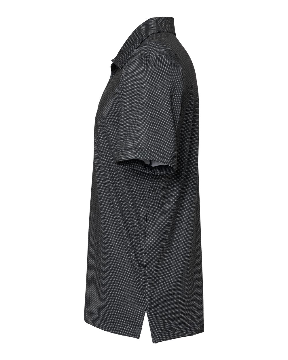 Adidas Men's Ultimate365 Diamond Dot Print Polo - A498 Black- White- Grey Three