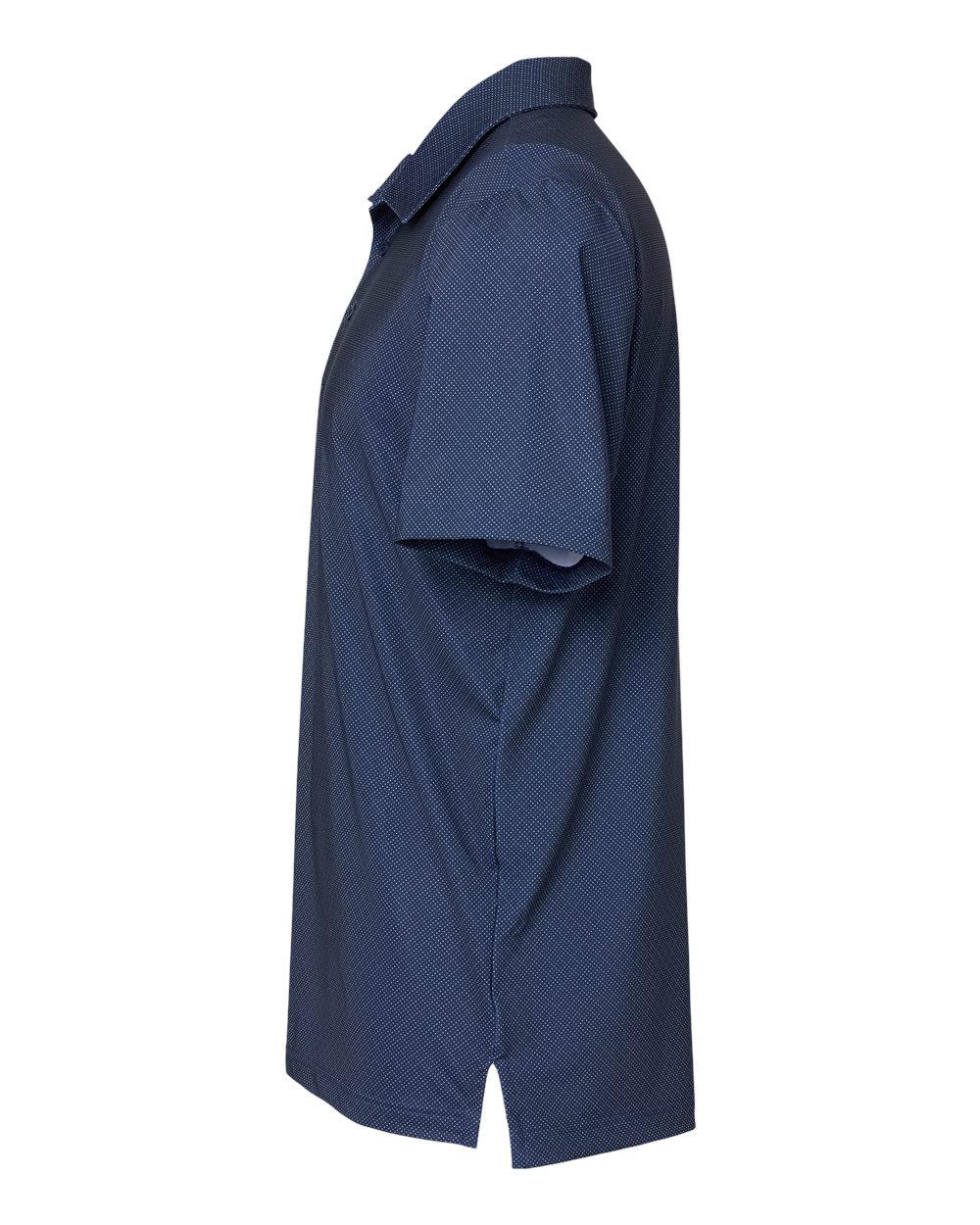 Adidas Men's Ultimate365 Diamond Dot Print Polo - A498 Navy Blue- White- Grey Three