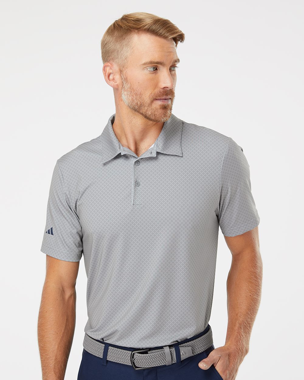 Adidas Men's Ultimate365 Diamond Dot Print Polo - A498