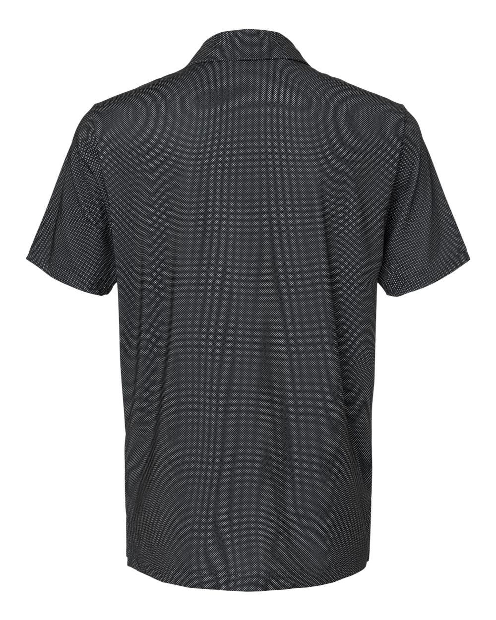 Adidas Men's Ultimate365 Diamond Dot Print Polo - A498 Black- White- Grey Three