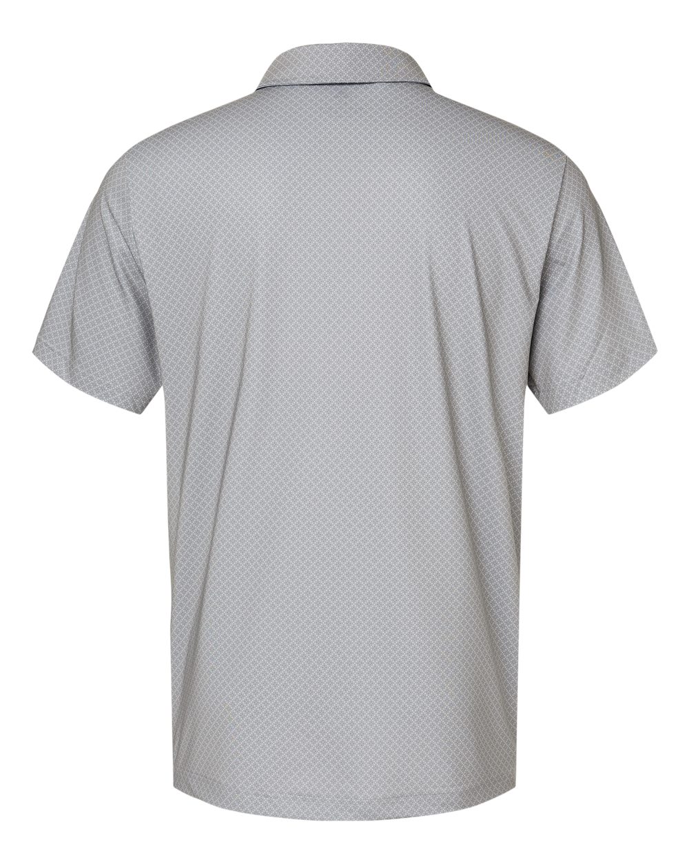 Adidas Men's Ultimate365 Diamond Dot Print Polo - A498 Grey Three- Team Royal- Navy