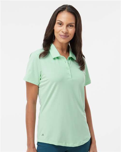 Adidas Women's Ultimate365 Solid Polo - A515 Clear Mint
