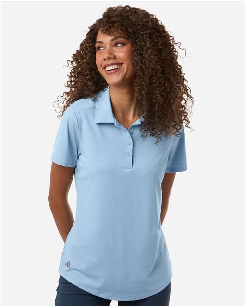 Adidas Women's Ultimate365 Solid Polo - A515 Clear Sky