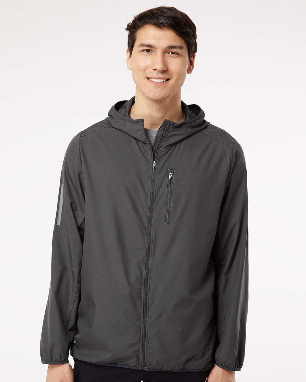 American Apparel Hooded Full-Zip Windbreaker - A524
