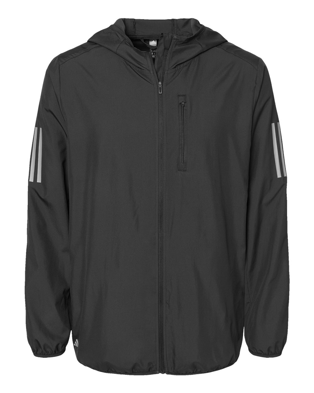 Adidas Hooded Full-Zip Windbreaker - A524 Black