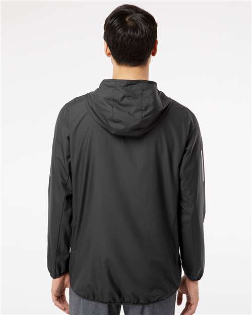 Adidas Hooded Full-Zip Windbreaker - A524 Black