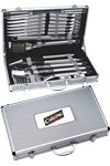 Ensemble de BBQ De Luxe 24 pièces - BBQ4 silver