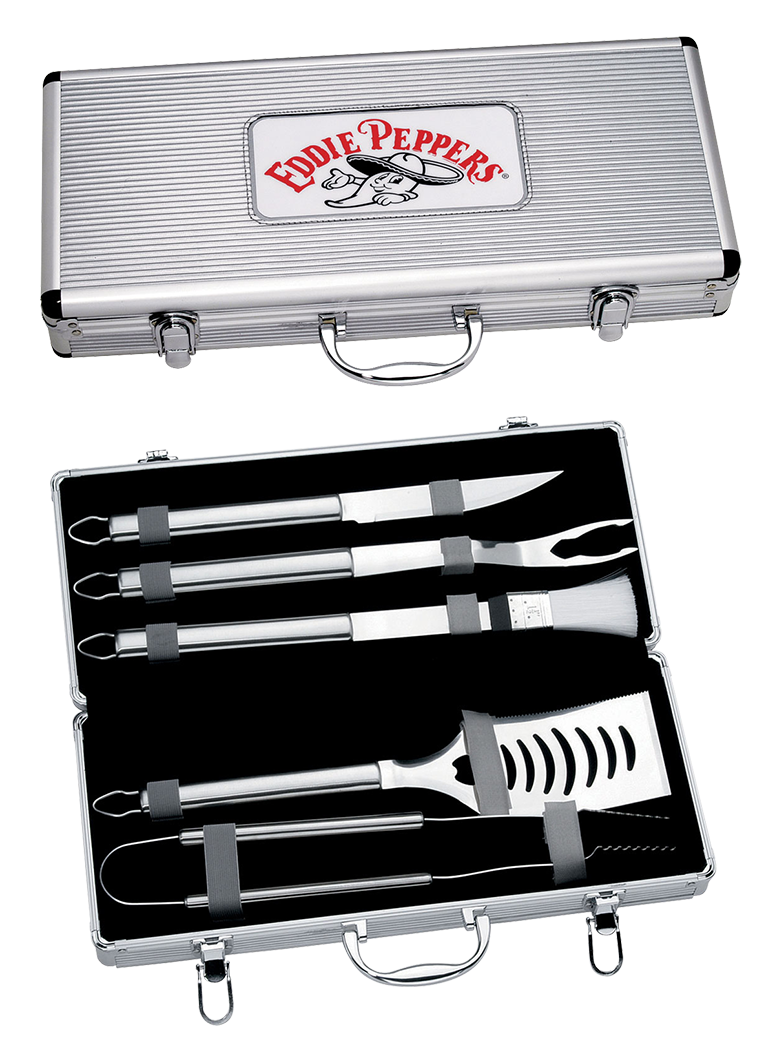 Ensemble de BBQ De Luxe 5 pièces - BBQ5 Silver