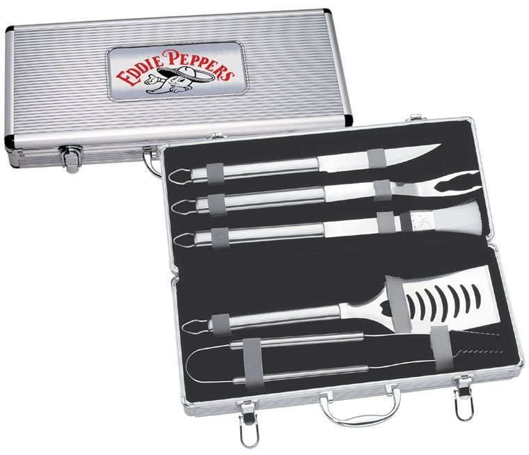 Ensemble de BBQ De Luxe 5 pièces - BBQ5 Silver