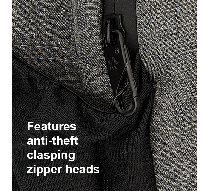 Sac à dos pour ordinateur portable antivol - BG354 Gray