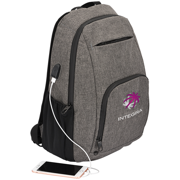 Sac à dos pour ordinateur portable antivol - BG354 Gray