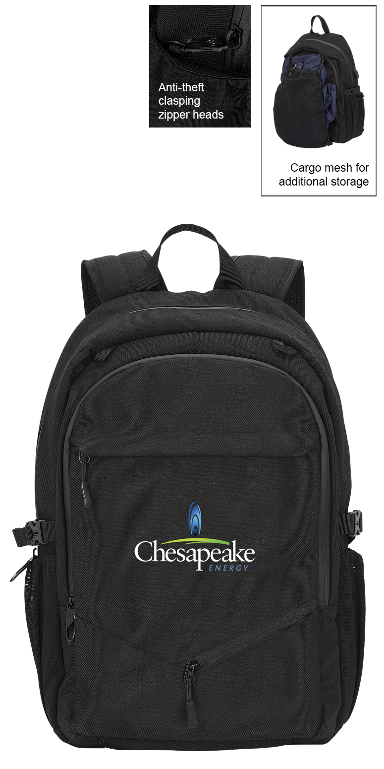 Sac à dos pour ordinateur portable antivol Midway - BG356 Black