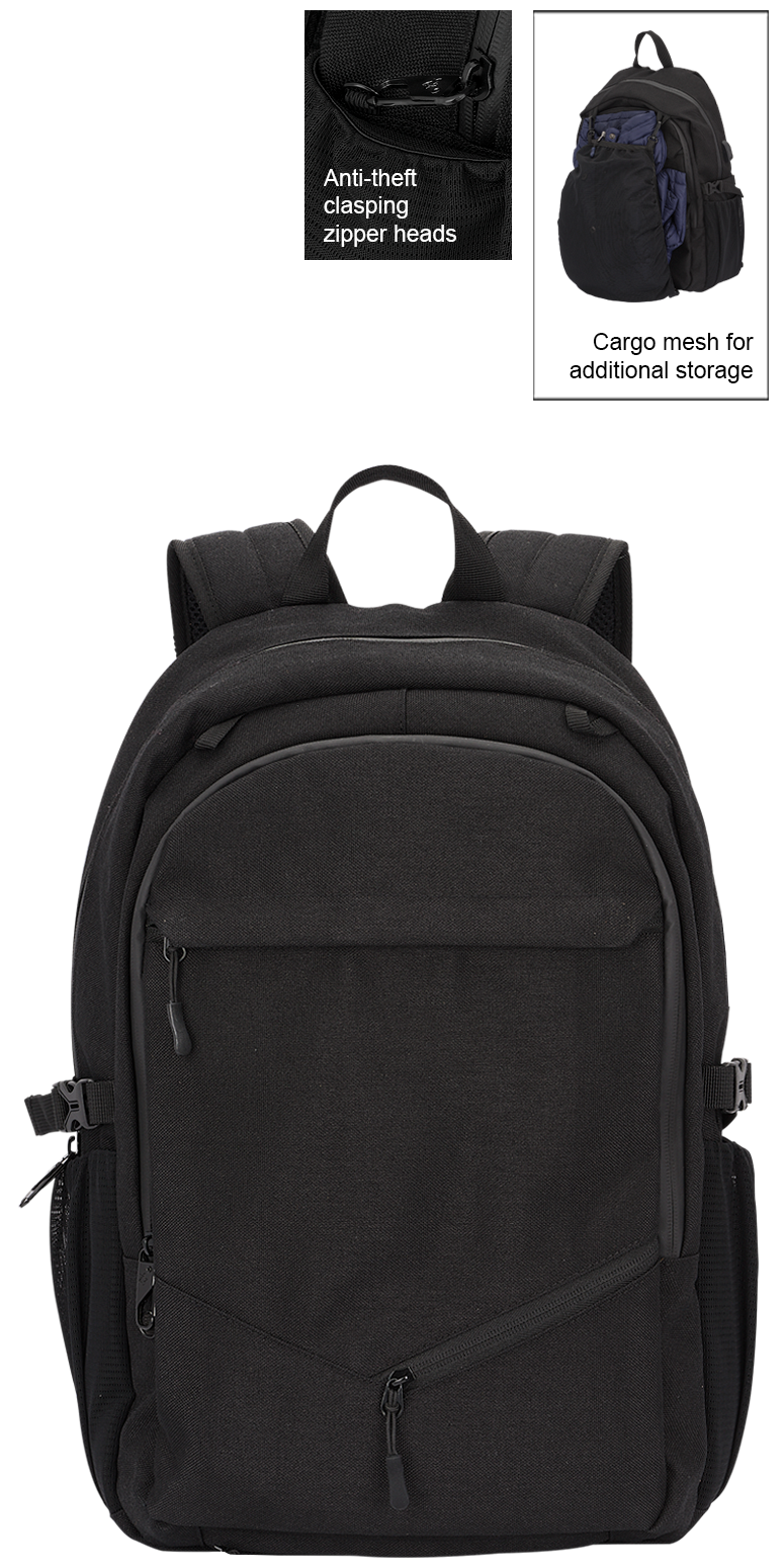 Sac à dos pour ordinateur portable antivol Midway - BG356 Black