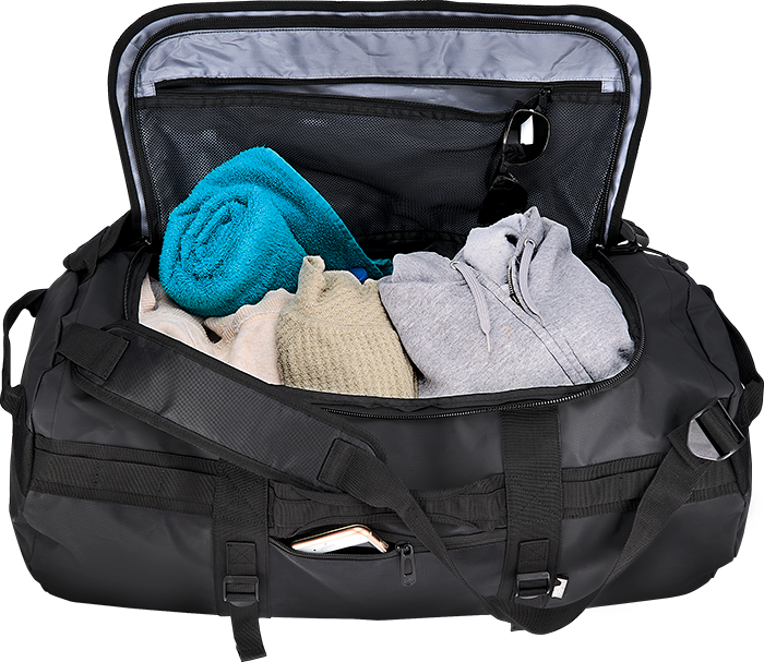 Urban Peak Sac à dos/Fourre-tout hydrofuge de 70L Urban Peak® - BG358 Black