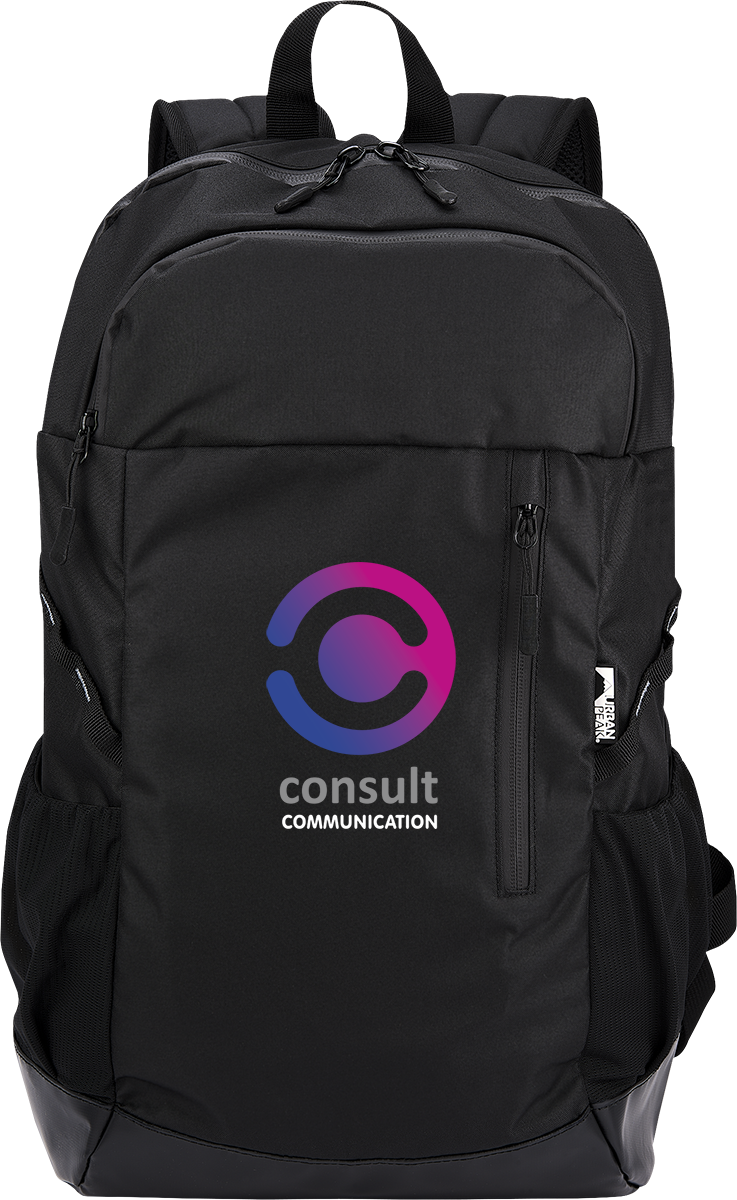 Urban Peak Sac à dos d’ordinateur hydrofuge Urban Peak® - BG359 Black