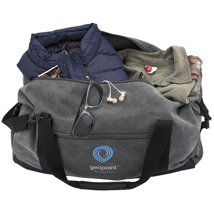 Sac fourre-tout en toile délavée Colton - BG365 Gray