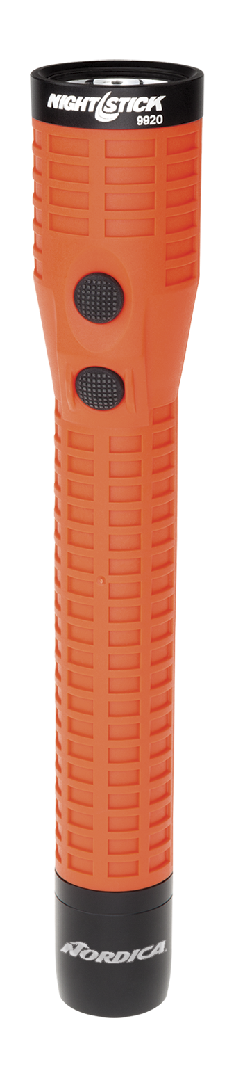 Nightstick / Bayco Lampe de poche en polymère Nightstick® Dual-Light™ - BYC11 Orange