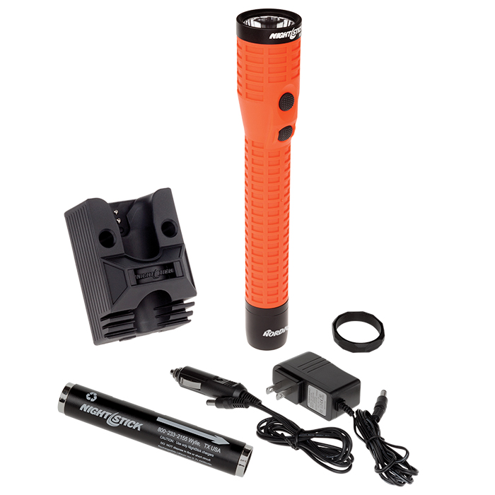 Nightstick / Bayco Lampe de poche en polymère Nightstick® Dual-Light™ - BYC11 Orange