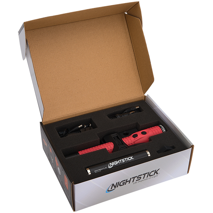 Nightstick / Bayco Lampe de poche en polymère Nightstick® Dual-Light™ - BYC11 Orange