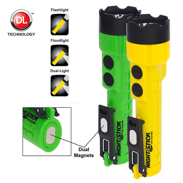 Nightstick / Bayco Lampe de poche Nightstick® X-Series Dual-Light™ - BYC16 Yellow