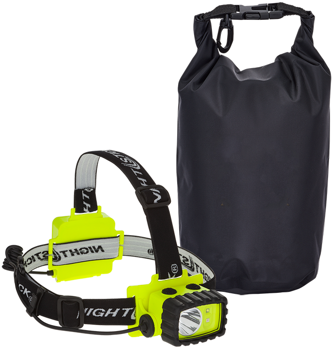 Nightstick / Bayco Lampe frontale Intrinsèquement sécuritaire - BYC18 Yellow