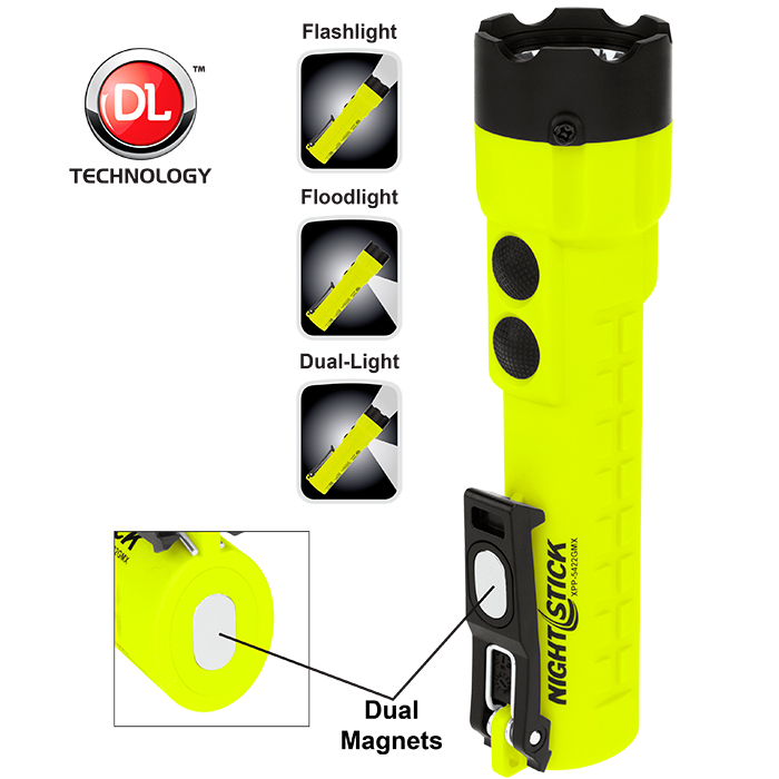 Nightstick / Bayco Lampe de poche intrinsèquement sécuritaire - BYC21 Yellow
