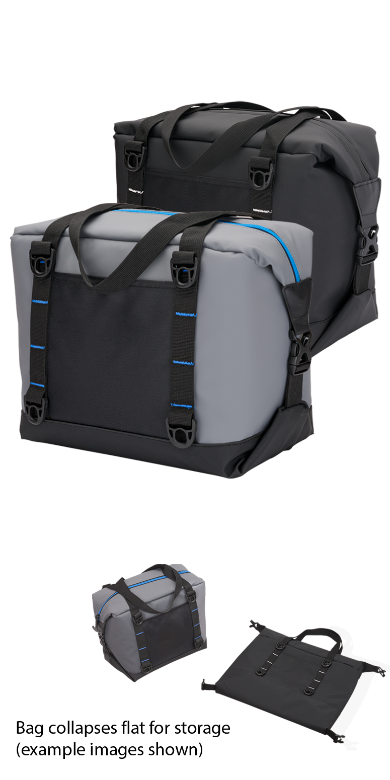 Urban Peak Glacière 12 canettes pliable Urban Peak® - CB168 Black