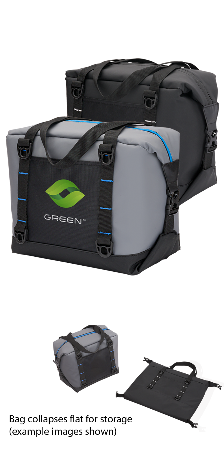 Urban Peak Glacière 12 canettes pliable Urban Peak® - CB168 Black