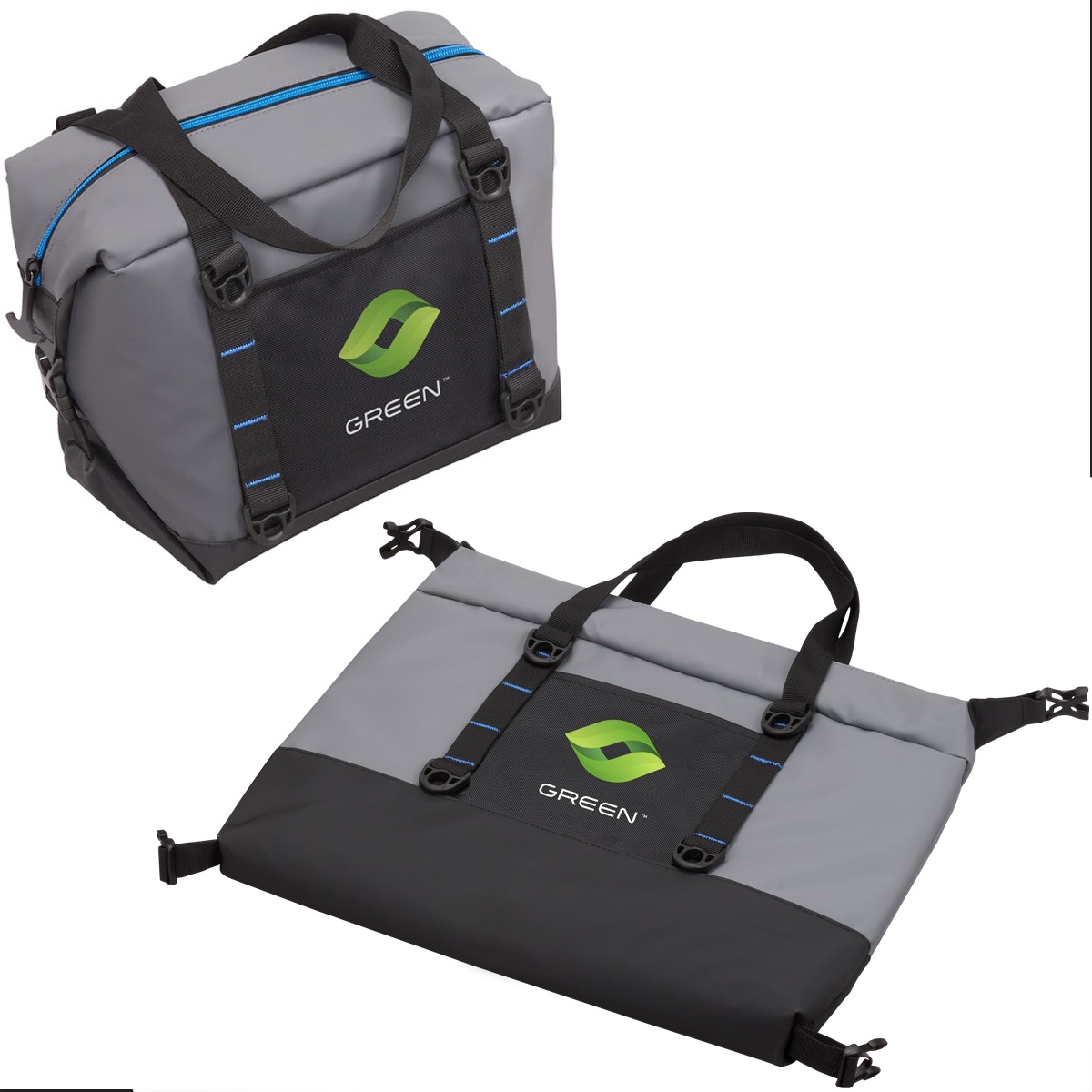 Urban Peak Glacière 12 canettes pliable Urban Peak® - CB168 gray