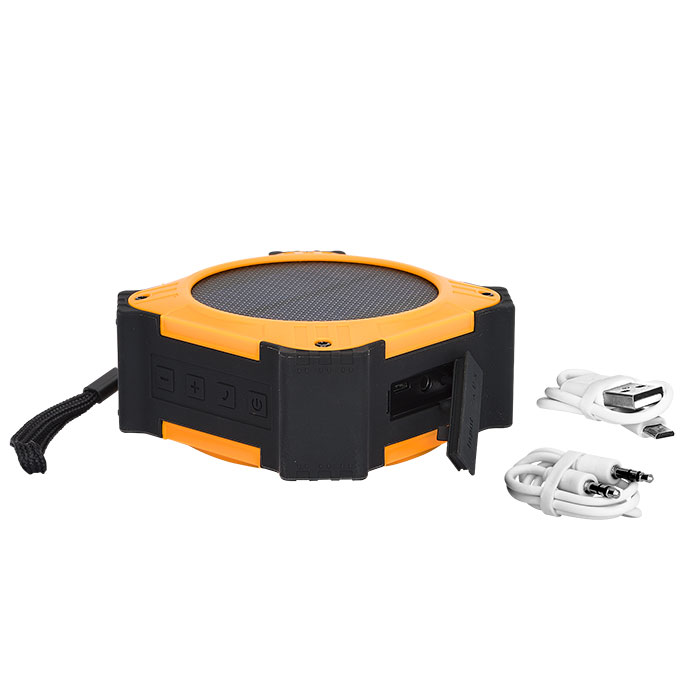 Haut-parleur solaire hydrofuge Bluetooth® 5W - EL157 Gray