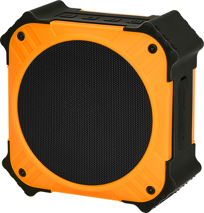 Haut-parleur solaire hydrofuge Bluetooth® 5W - EL157 yellow