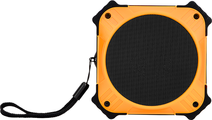 Haut-parleur solaire hydrofuge Bluetooth® 5W - EL157 yellow