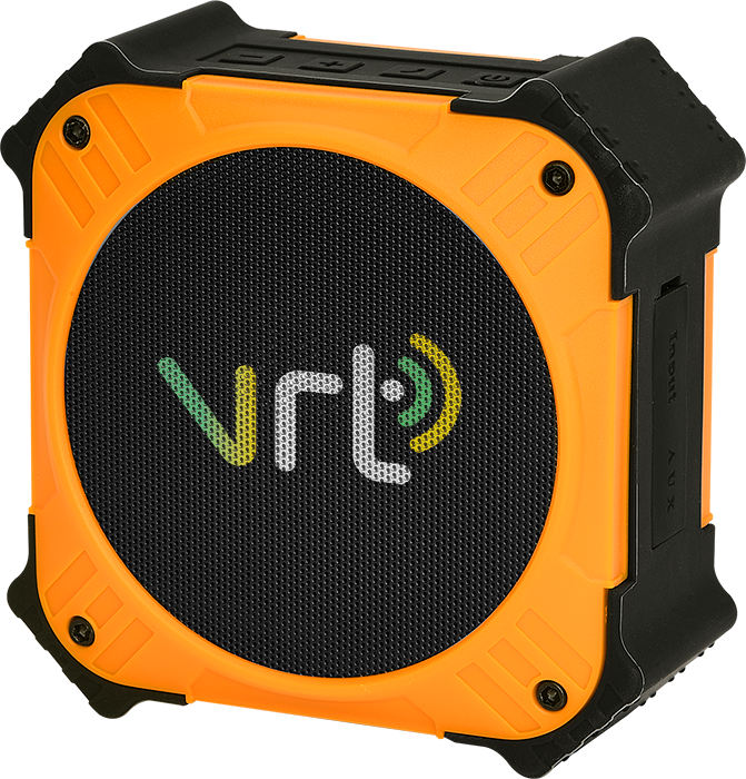 Haut-parleur solaire hydrofuge Bluetooth® 5W - EL157 yellow