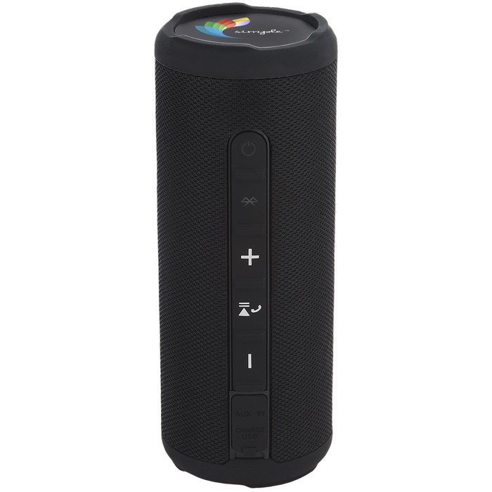 Haut-parleur 10W hydrofuge 360 degrés Bluetooth® - EL161 black