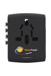 Adaptateur de voyage à 4 ports USB - EL165 Black