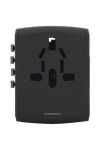 Adaptateur de voyage à 4 ports USB - EL165 Black