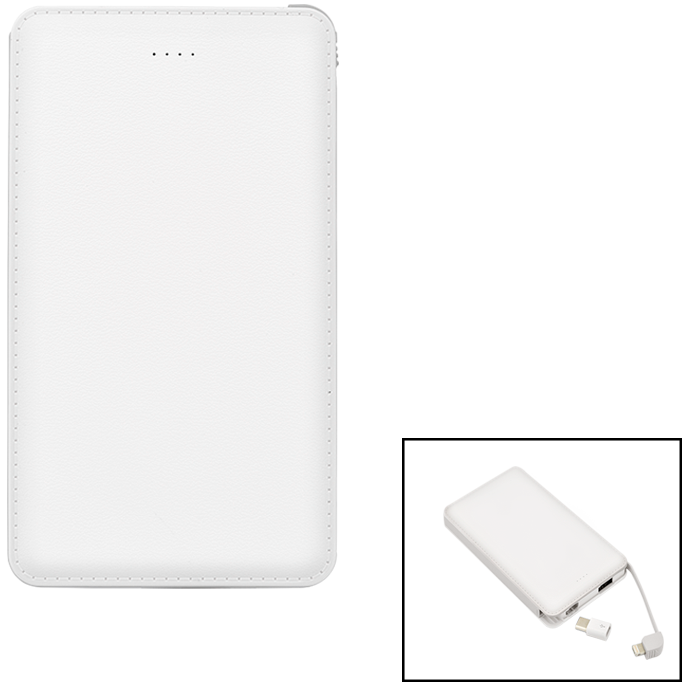 Chargeur Omni Charge – 5000 mAh - EL171 White