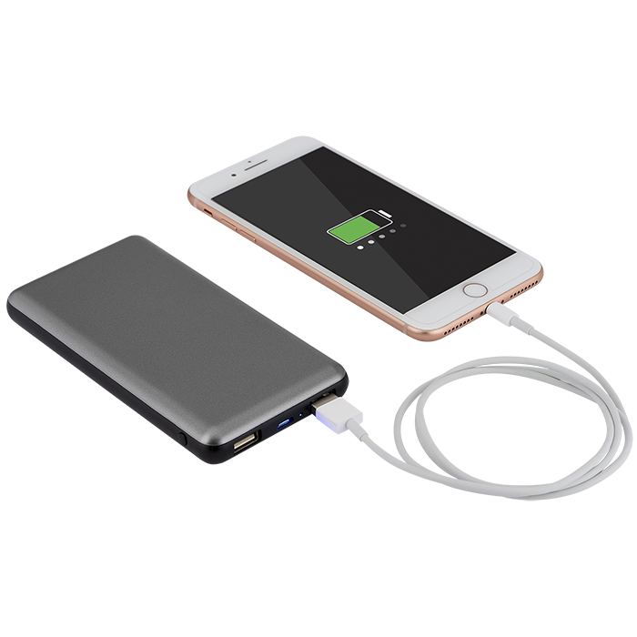 Chargeur certifié UL Gbas – 8000 mAh - EL173 Graphite