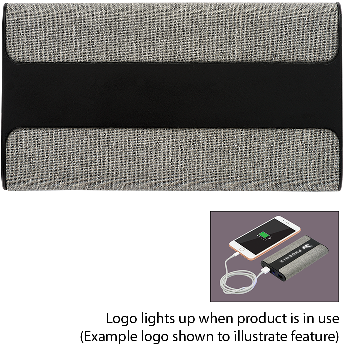 Chargeur certifié UL Channel – 8000 mAh - EL174 Gray