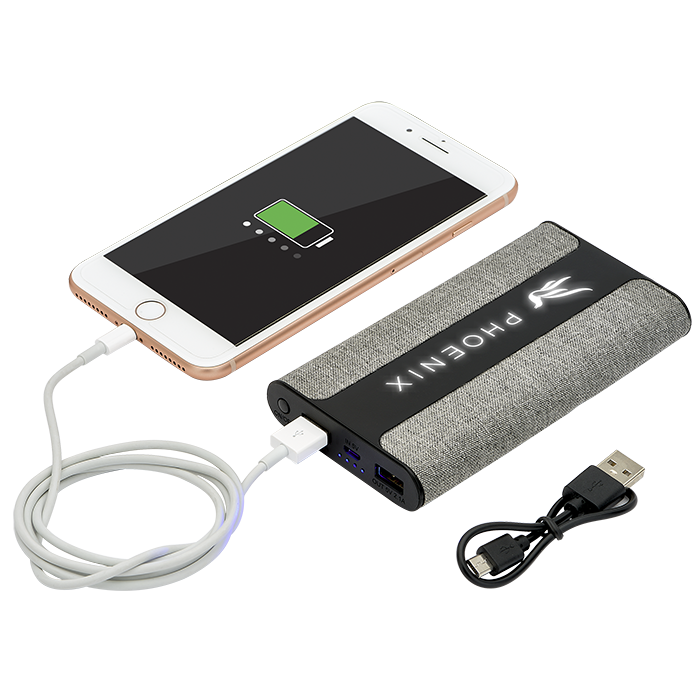 Chargeur certifié UL Channel – 8000 mAh - EL174 Gray