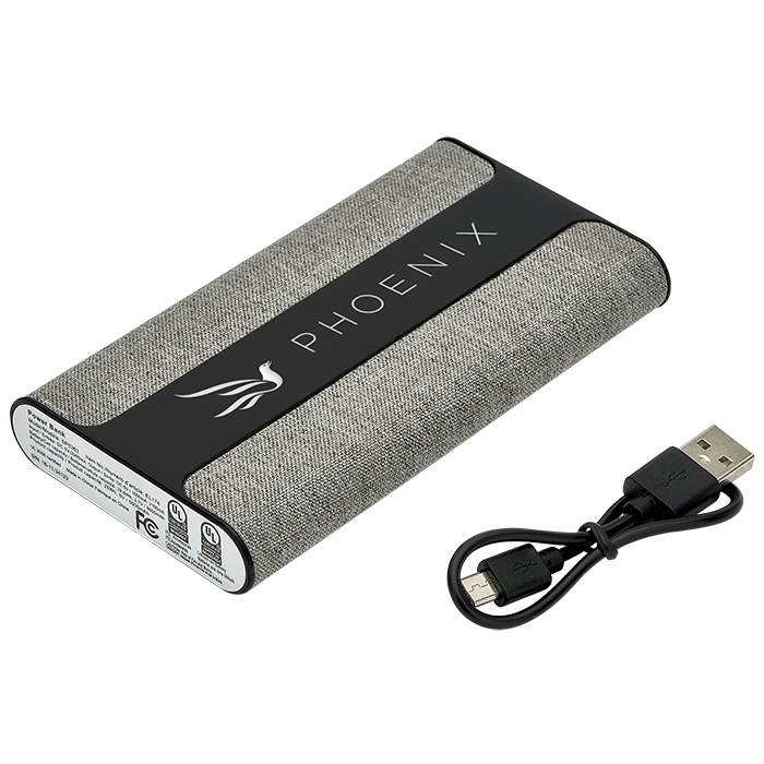 Chargeur certifié UL Channel – 8000 mAh - EL174 Gray