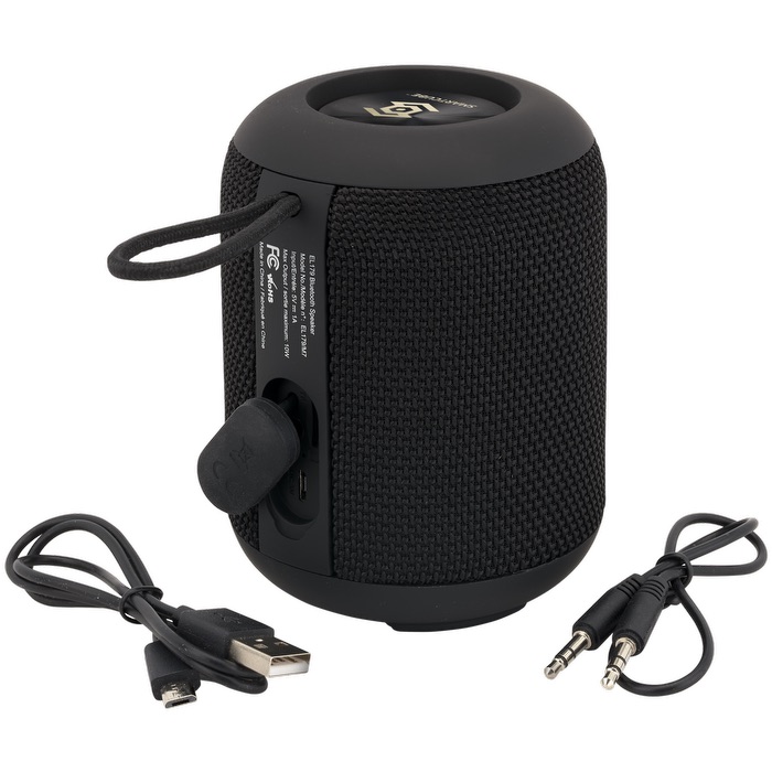 Enceinte Bluetooth® 10W Hydrofuge 360 Degrés Ikon - EL179 Black