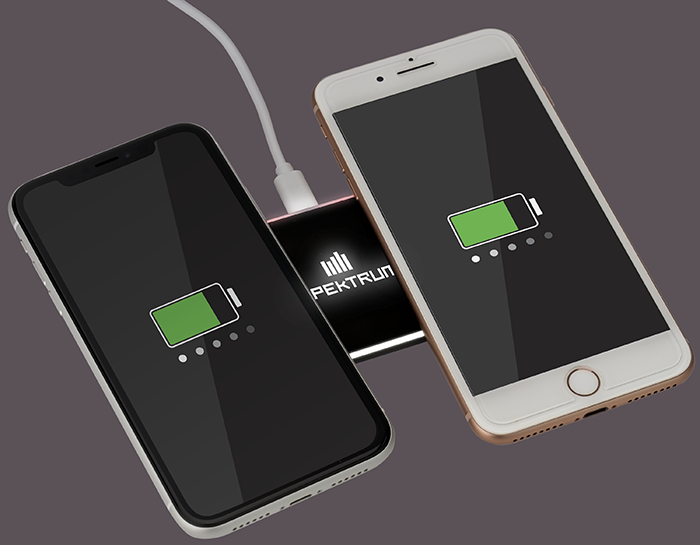 Chargeur sans fil 5W Duality - EL182 Black