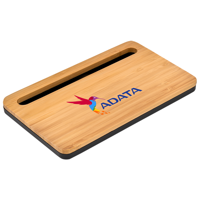 Chargeur sans fil de bureau 5W bambou - EL183 Bamboo